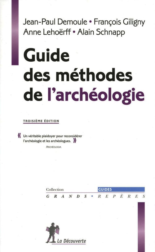 Guide des méthodes de l'archéologie - Cover