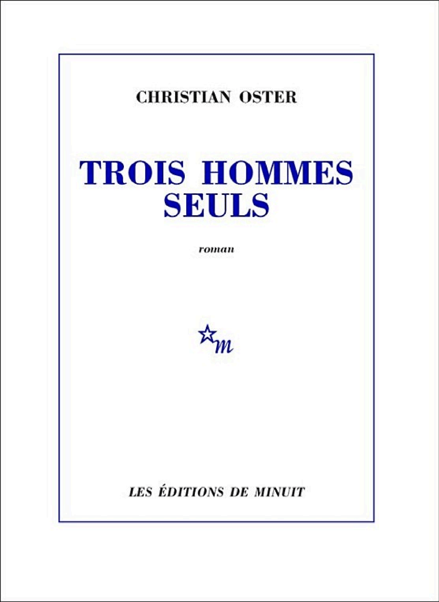 Trois hommes seuls - Cover
