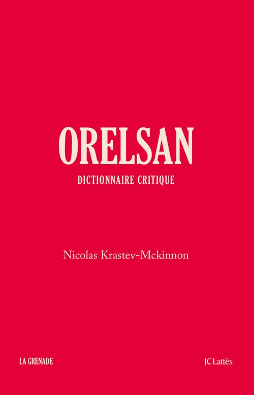 Orelsan - Dictionnaire critique - Cover