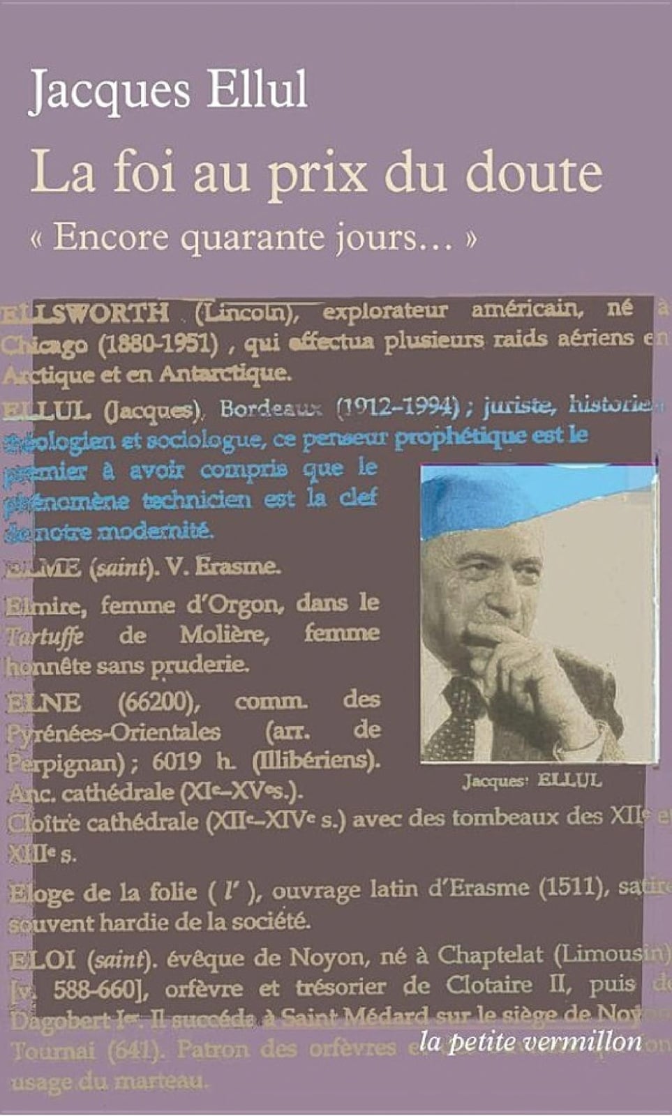 La foi au prix du doute. Encore quarante jours... - Cover