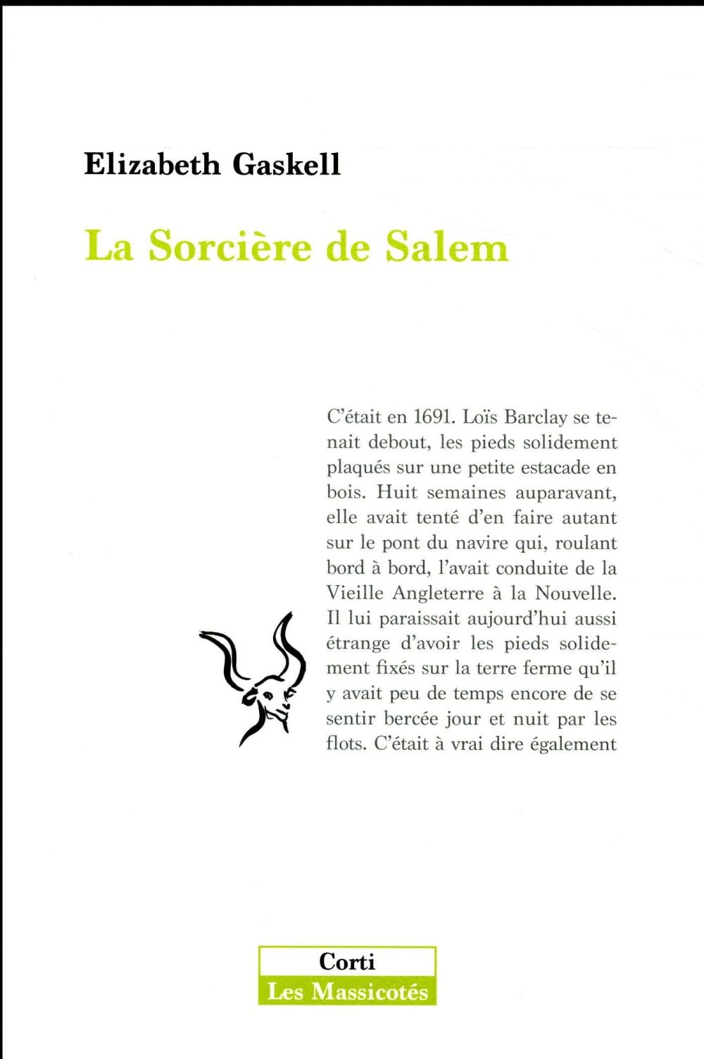 La sorcière de Salem - Cover
