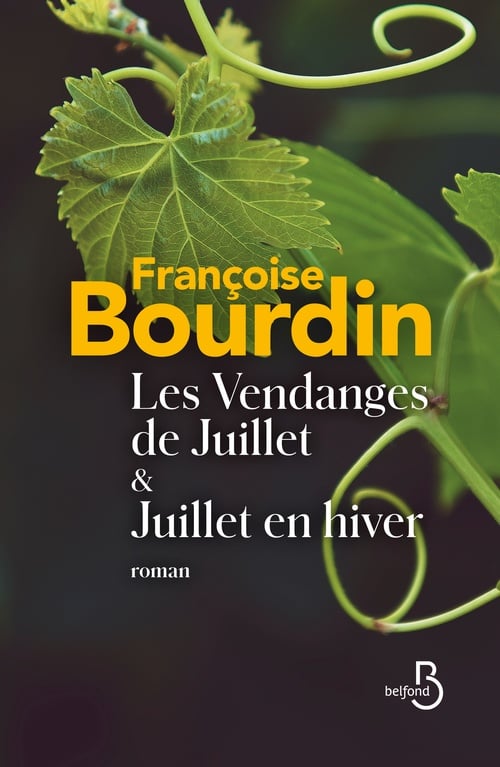 Les vendanges de Juillet - Cover