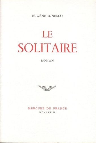 Le Solitaire - Cover
