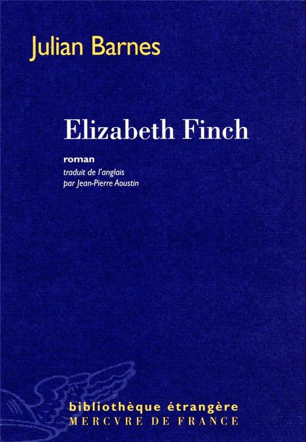 Elizabeth Finch - Cover