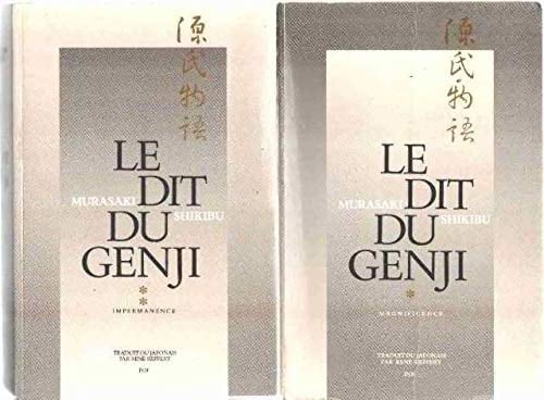 Le Dit du Genji, 2 volumes : Magnificence - Impermanence - Cover