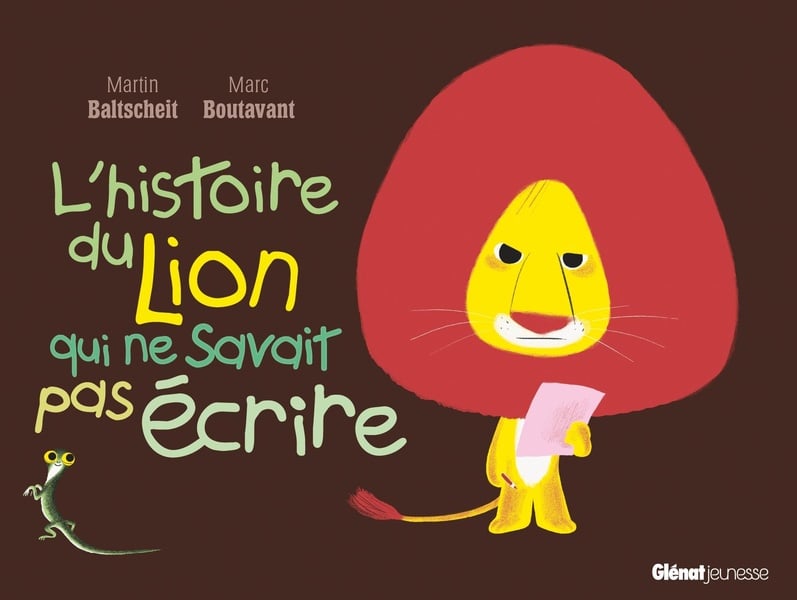L'histoire du lion qui ne savait pas écrire - Cover