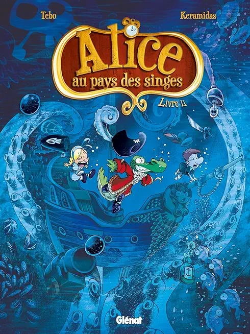 Alice au pays des singes - Cover