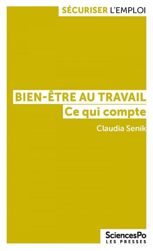 Bien-être au travail - Cover