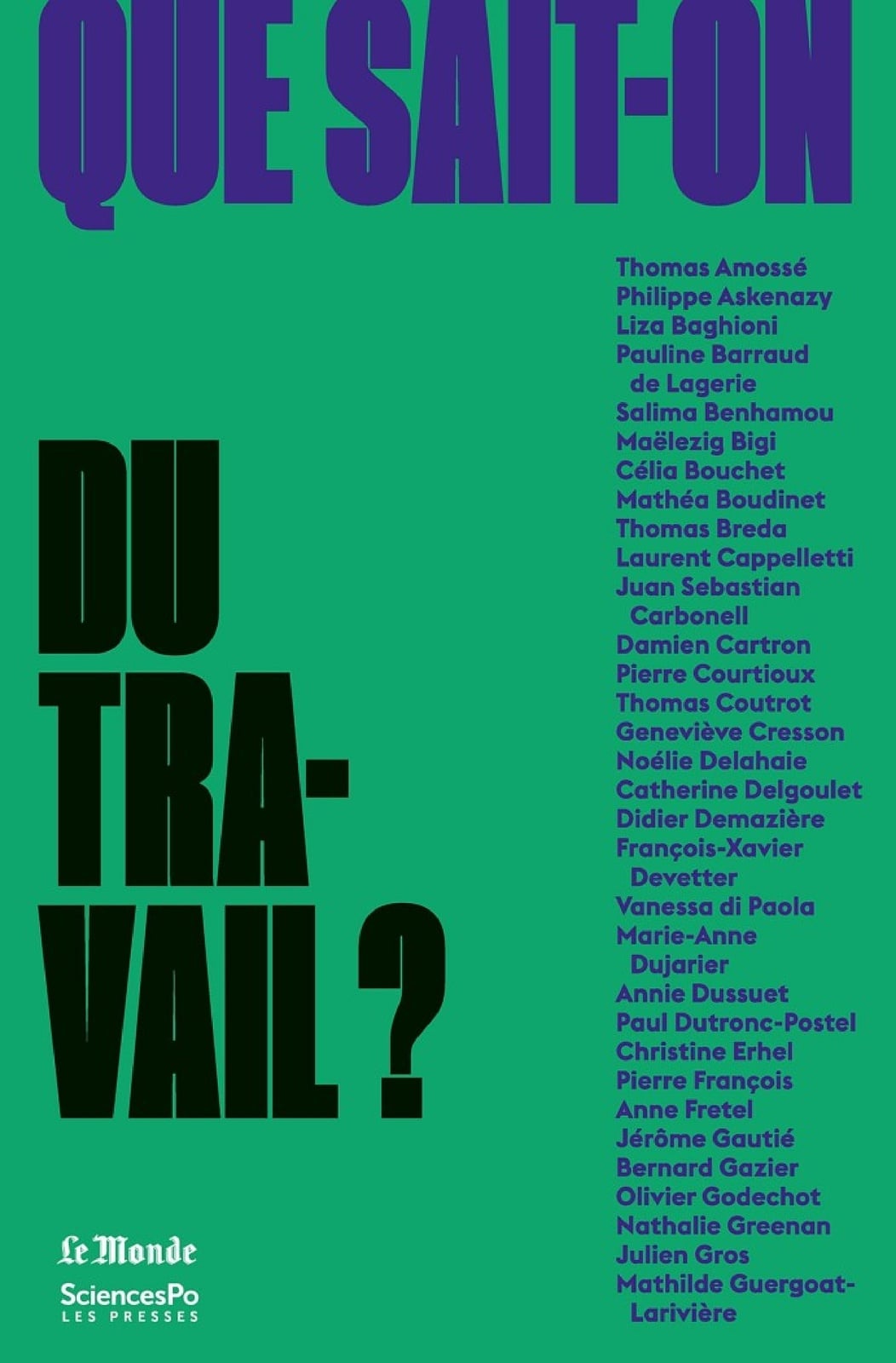 Que sait-on du travail? - Cover