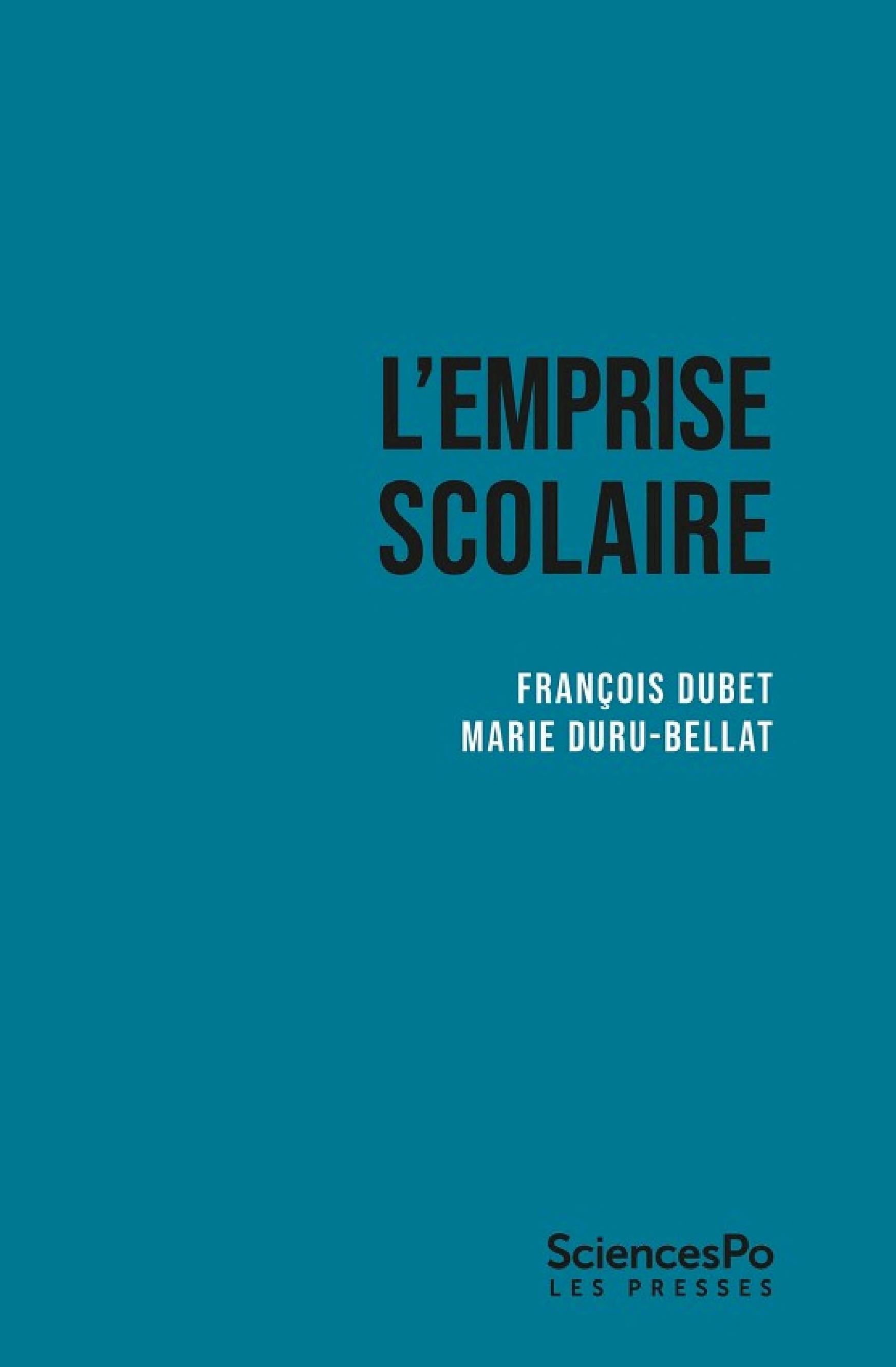 L'emprise scolaire - Cover