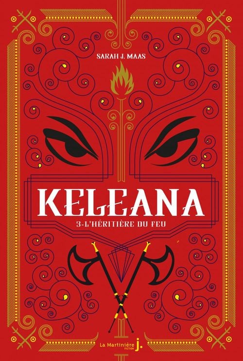 Keleana, tome 3 L'Héritière du Feu - Cover