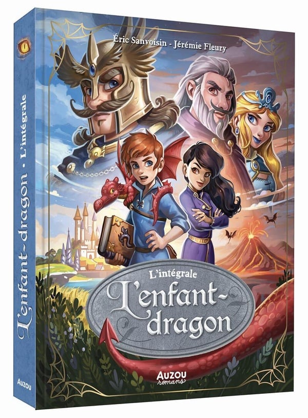 L'enfant-dragon Intégrale - Cover