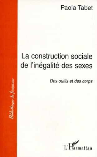La construction sociale de l'inégalité des sexes - Cover