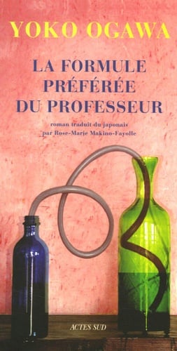 La formule préférée du professeur - Cover