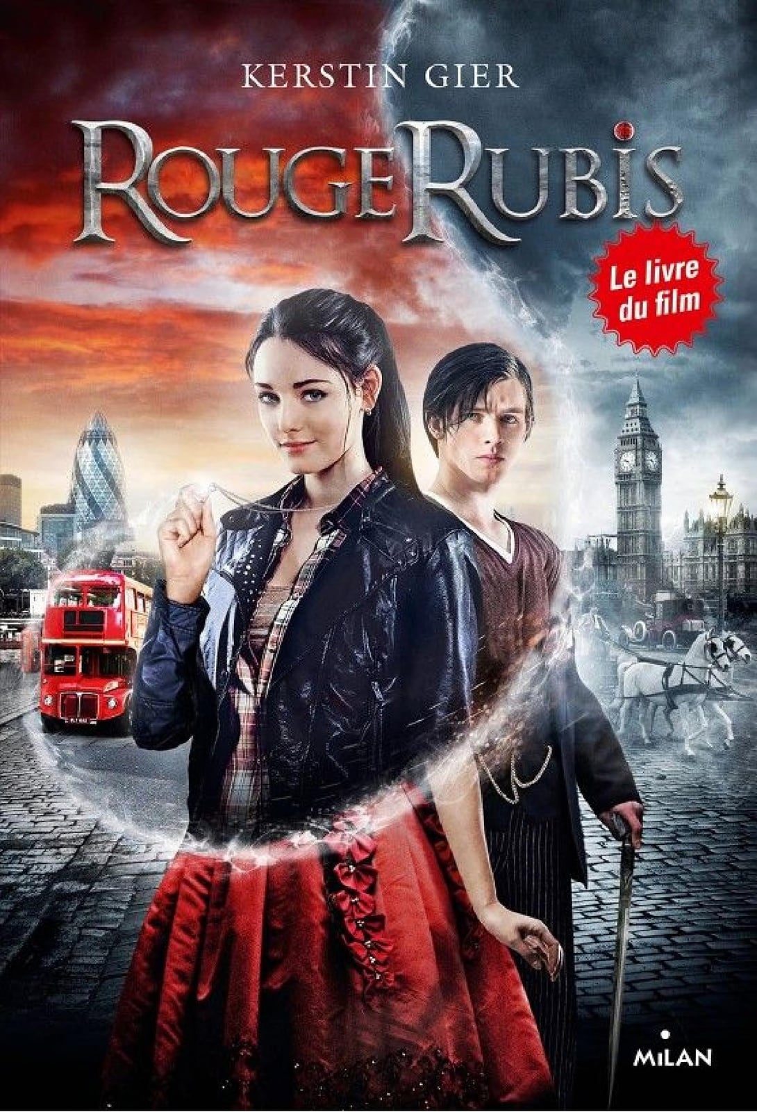 Rouge rubis, Tome 01 - Cover