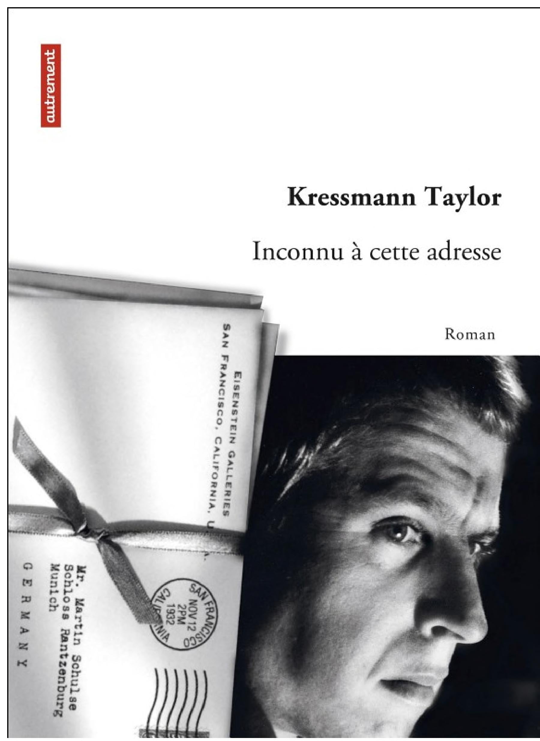 Inconnu à cette adresse - Cover