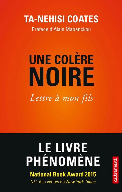 Une colère noire. Lettre à mon fils - Cover