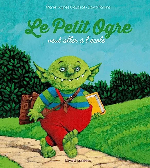 Le petit ogre veut aller à l'école - Cover