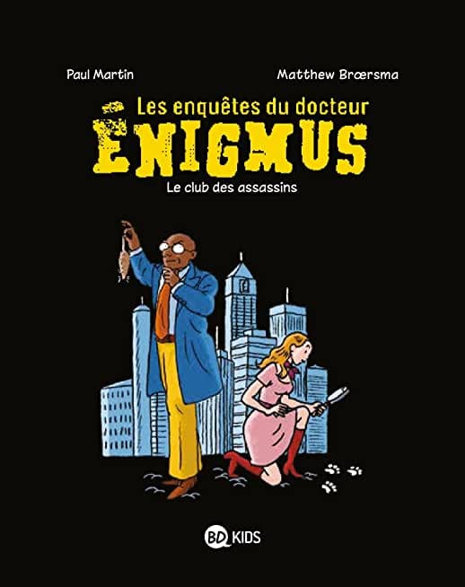 Les enquêtes du docteur Énigmus, Tome 01 - Cover
