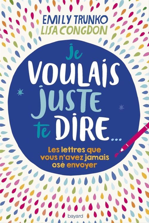 Je voulais juste te dire... - Cover