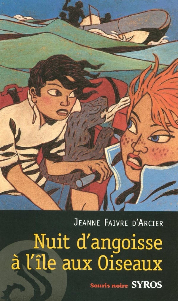 Nuit d'angoisse sur l'île aux Oiseaux - Cover