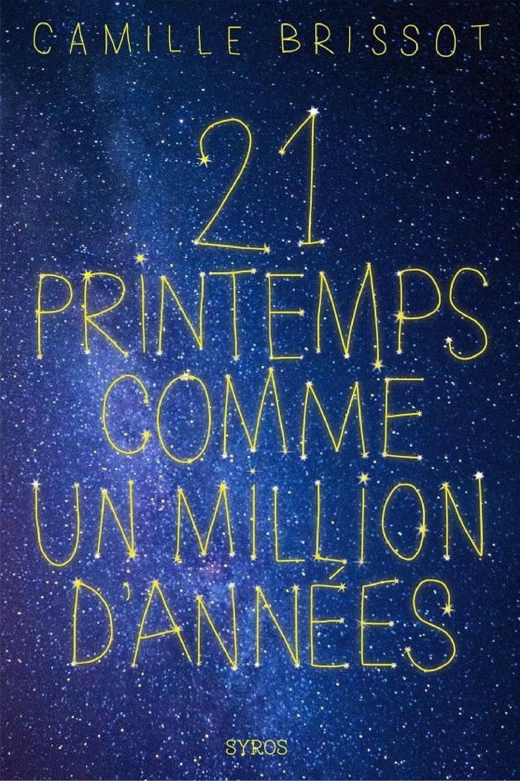 21 printemps comme un million d'années - Cover