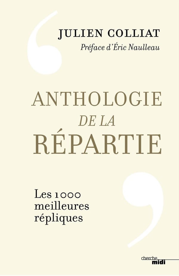 Anthologie de la répartie - Cover