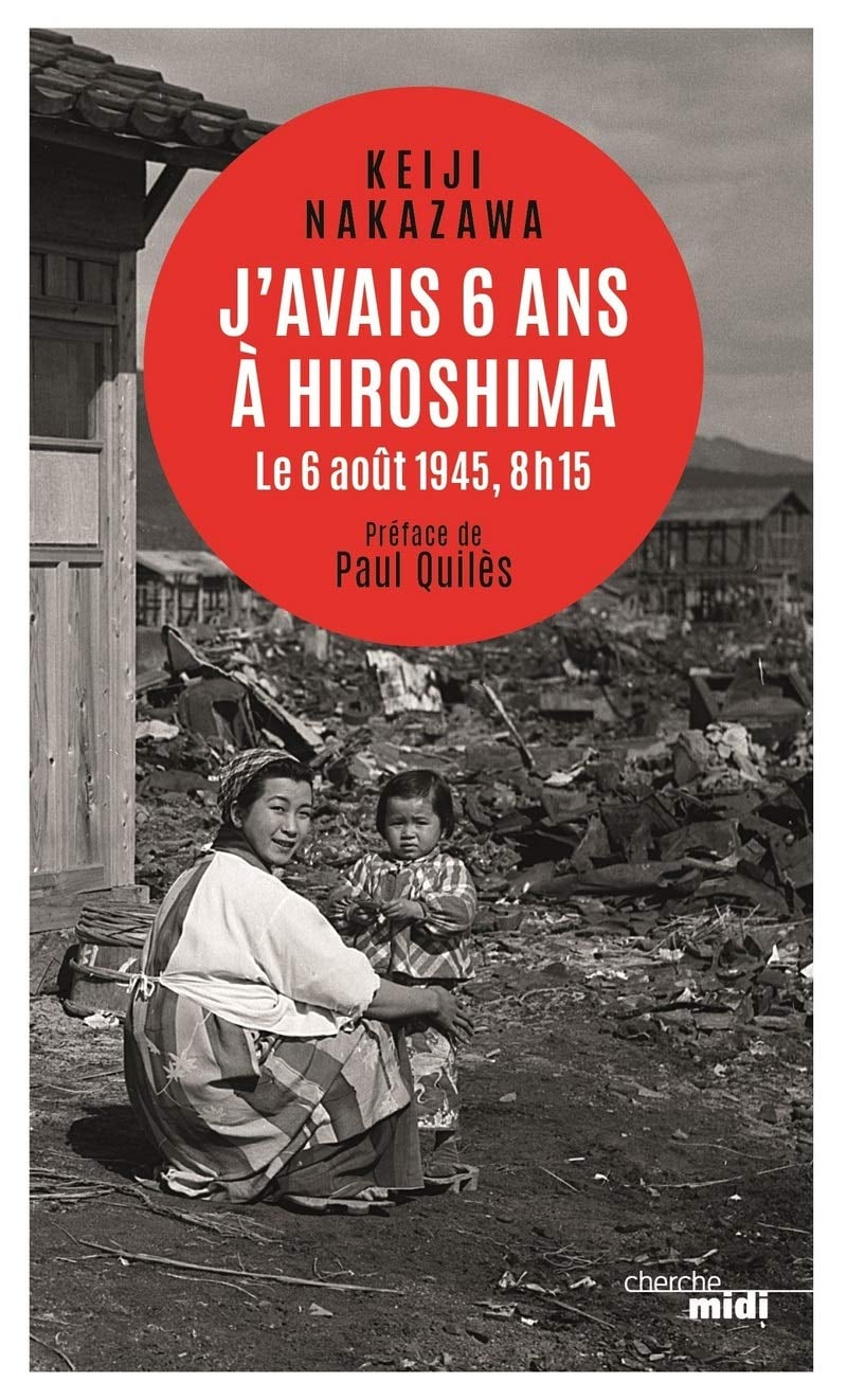 J'avais six ans à Hiroshima - Cover