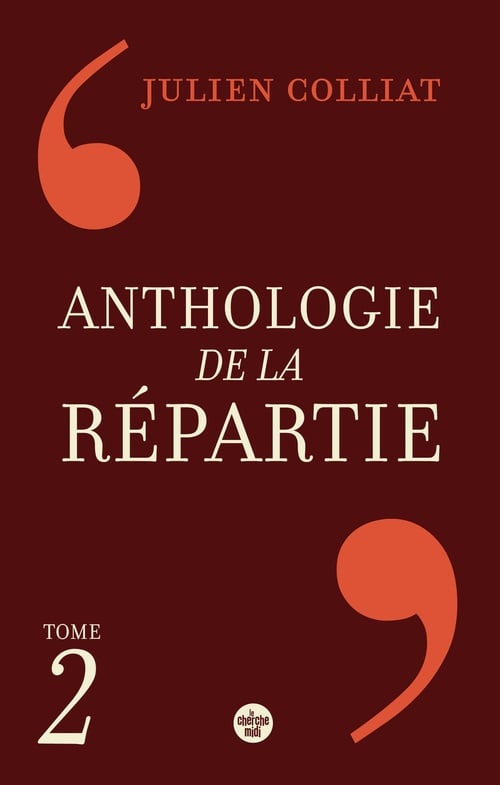 Anthologie de la répartie - Tome 2 - Cover