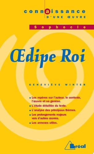 "Oedipe roi" Sophocle - Cover