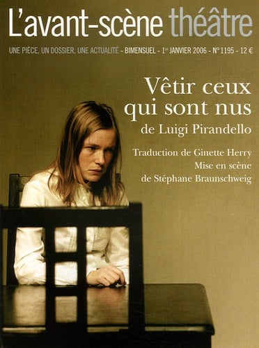 Vêtir ceux qui sont nus - Cover