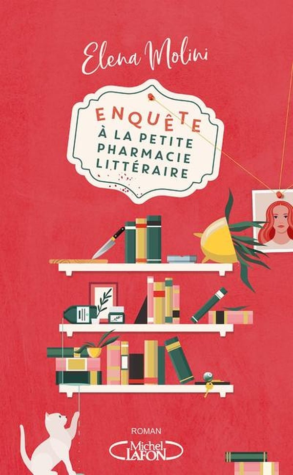 Enquête à la petite pharmacie littéraire - Cover