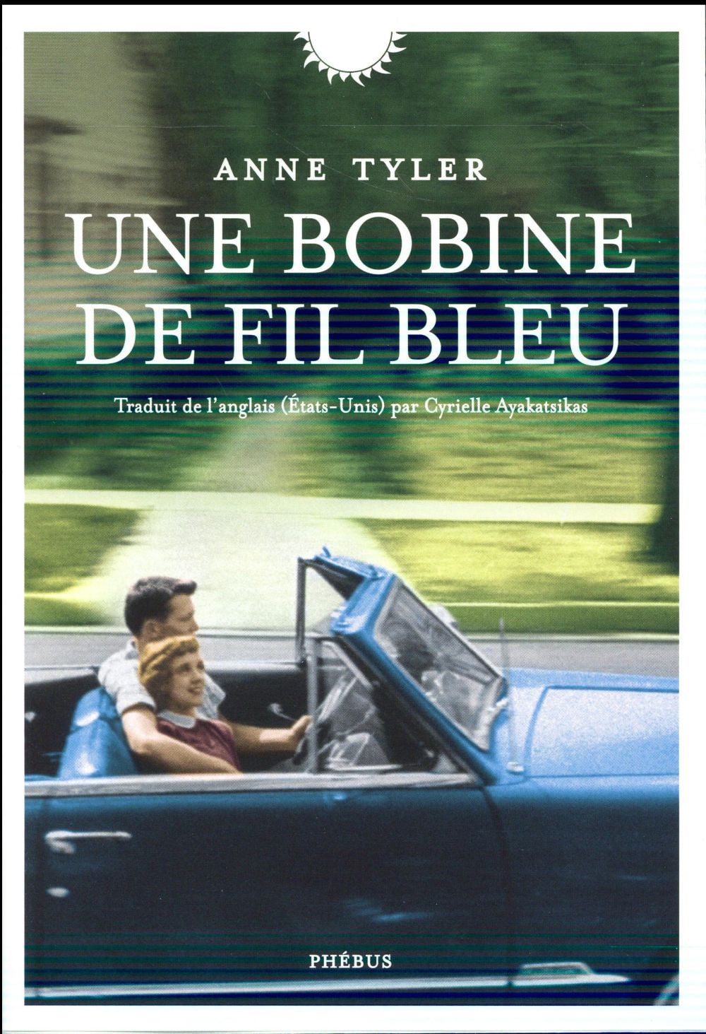 Une bobine de fil bleu - Cover