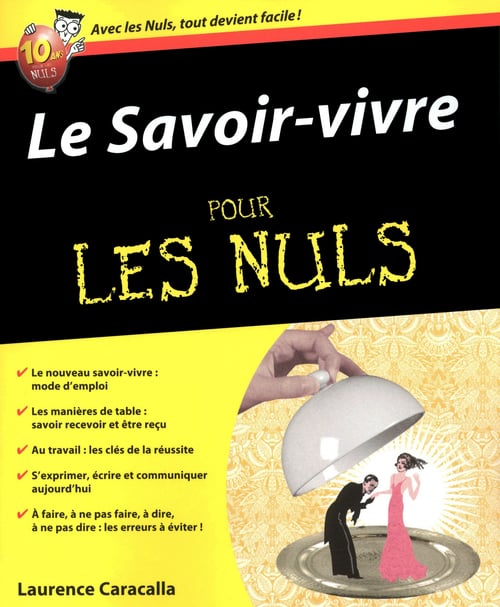 Le savoir-vivre pour les nuls - Cover