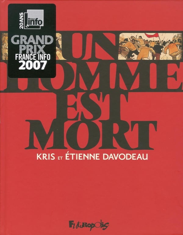 Un homme est mort - Cover