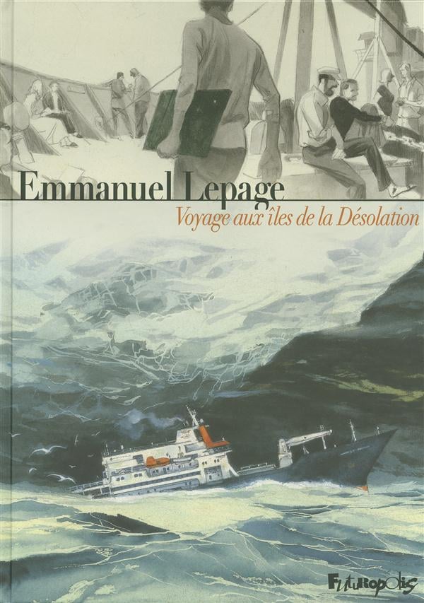 Voyage aux îles de la Désolation - Cover