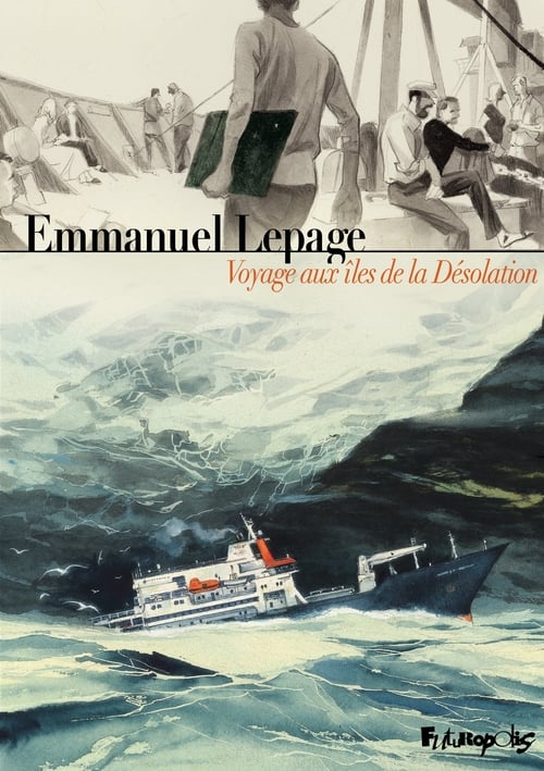 Voyage aux îles de la Désolation - Cover