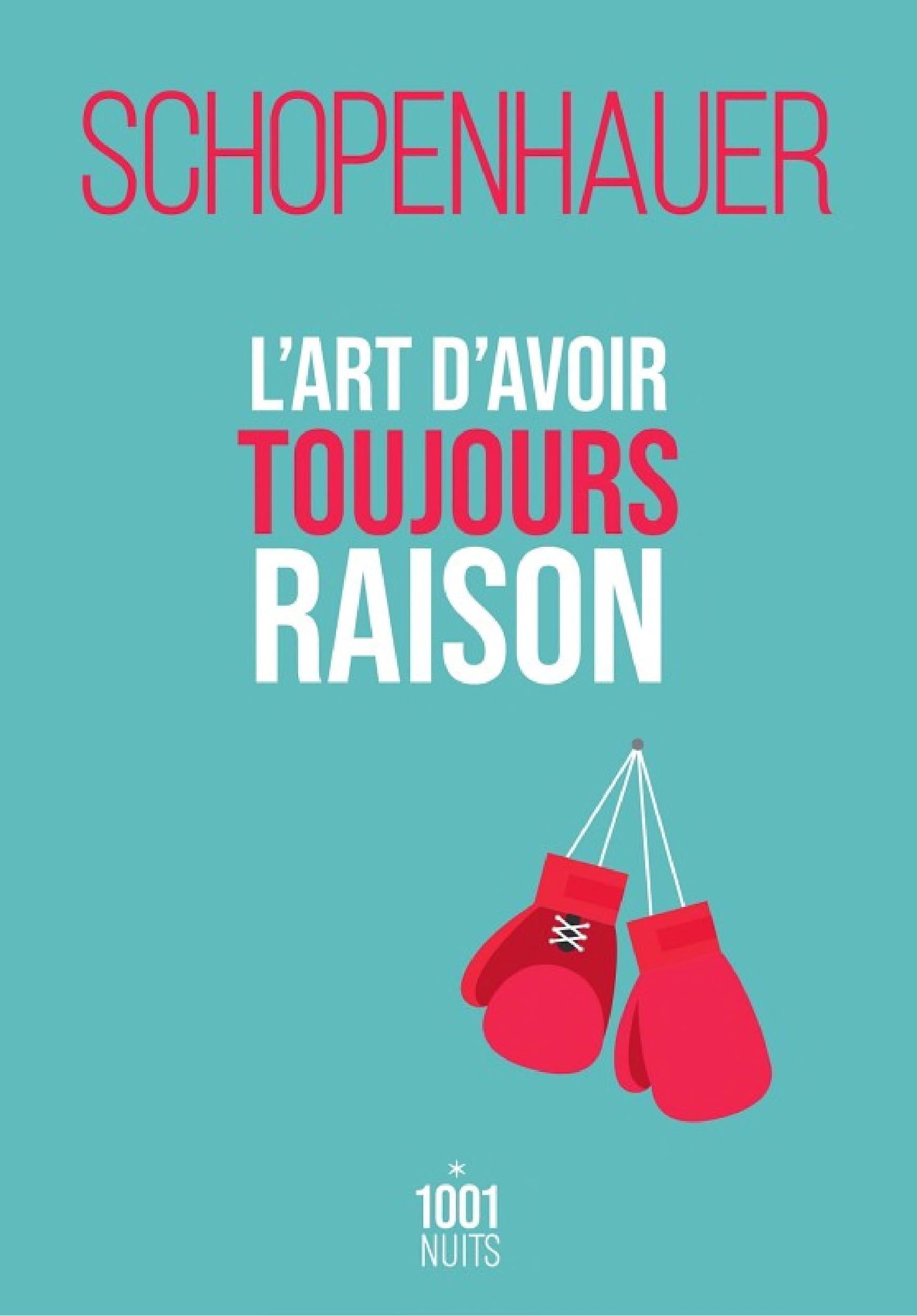 L'art d'avoir toujours raison - Cover