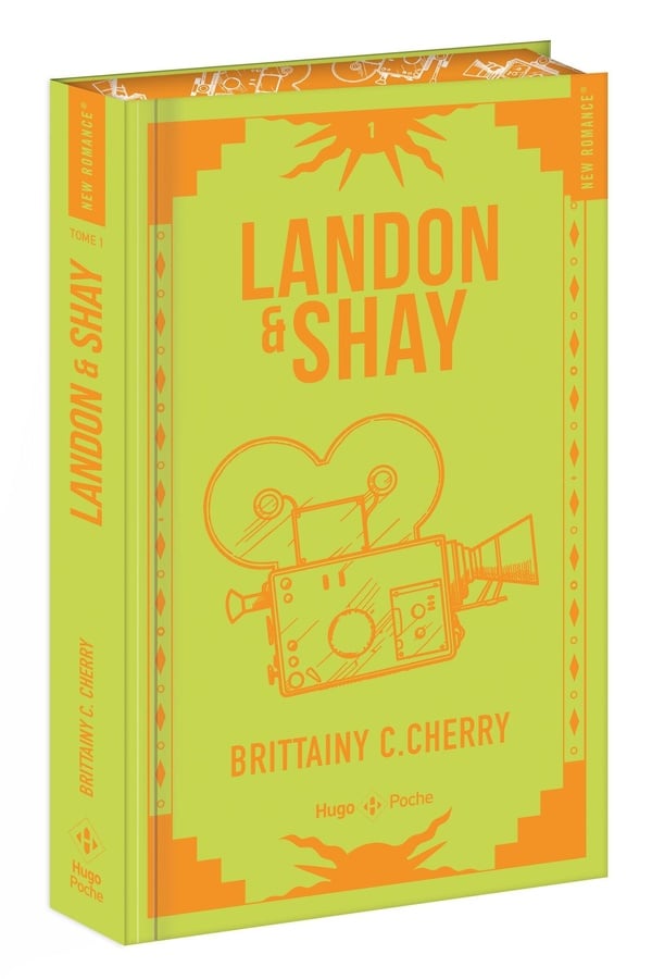 Landon & Shay Tome 1 - poche relié jaspage - Cover