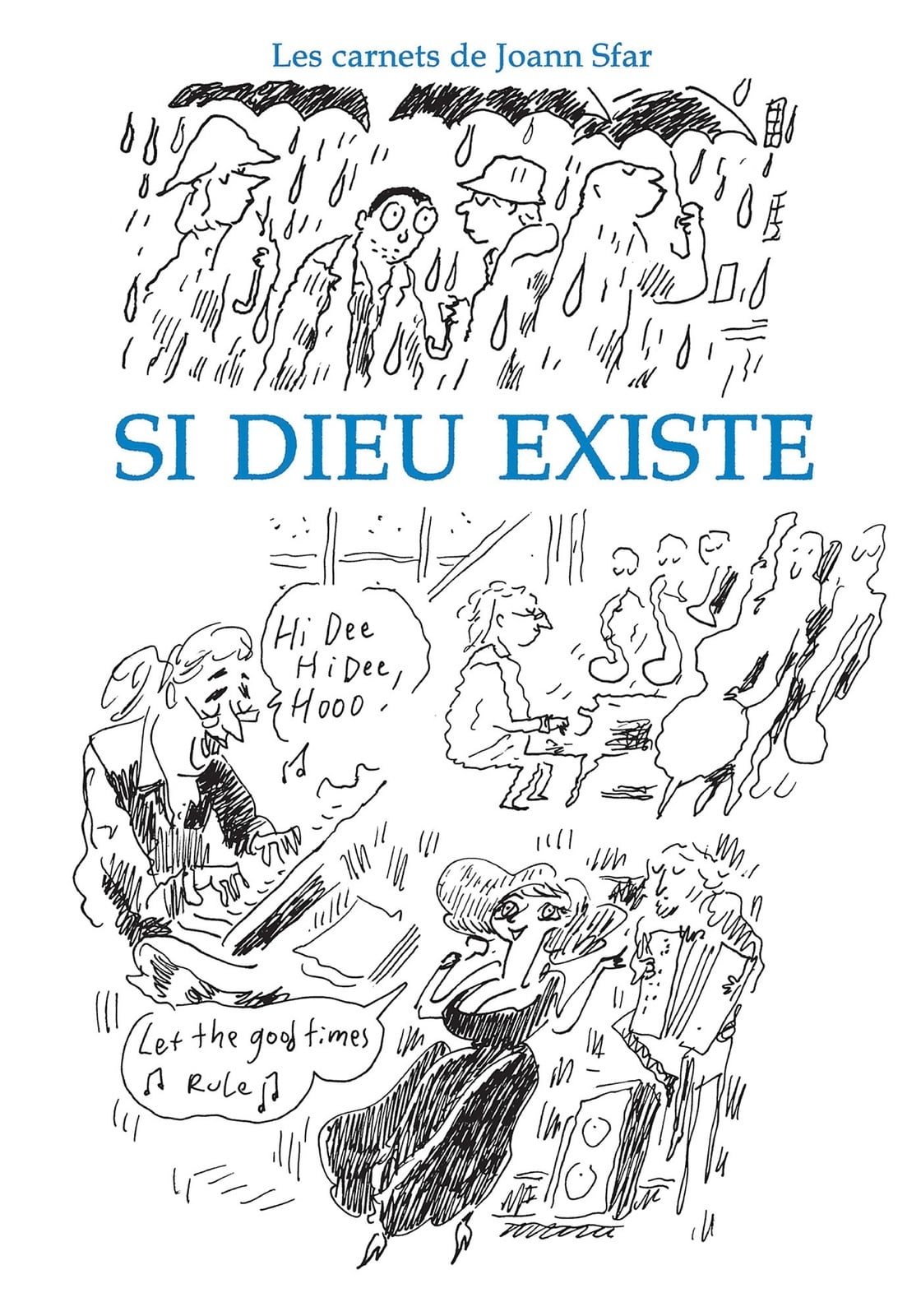 Carnets de Joann Sfar - Si Dieu existe - Cover