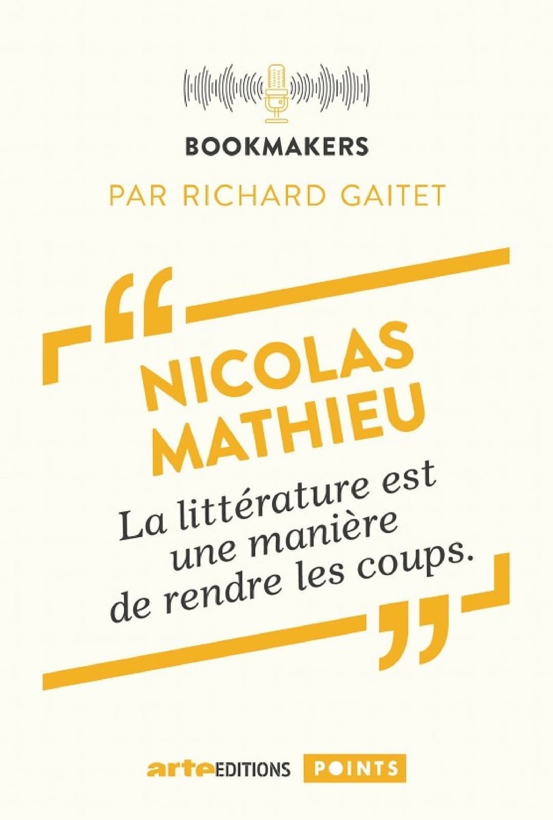 Nicolas Mathieu, un écrivain au travail - Cover