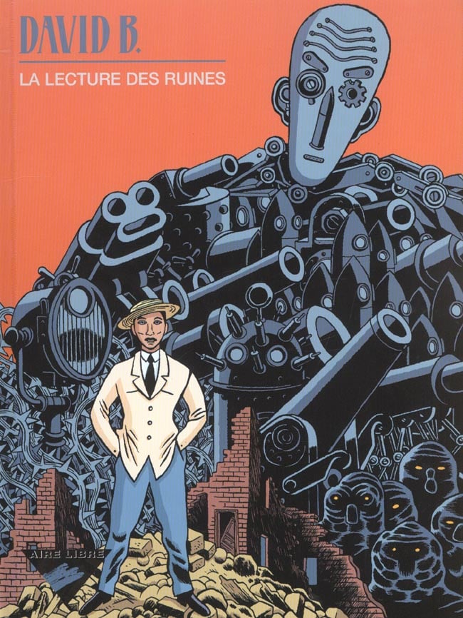 La lecture des ruines - Cover