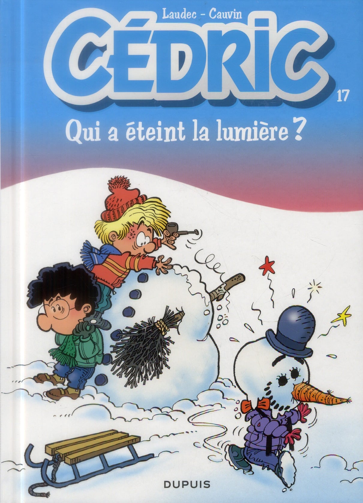 Cédric - Tome 17 - Qui a éteint la lumière ? - Cover