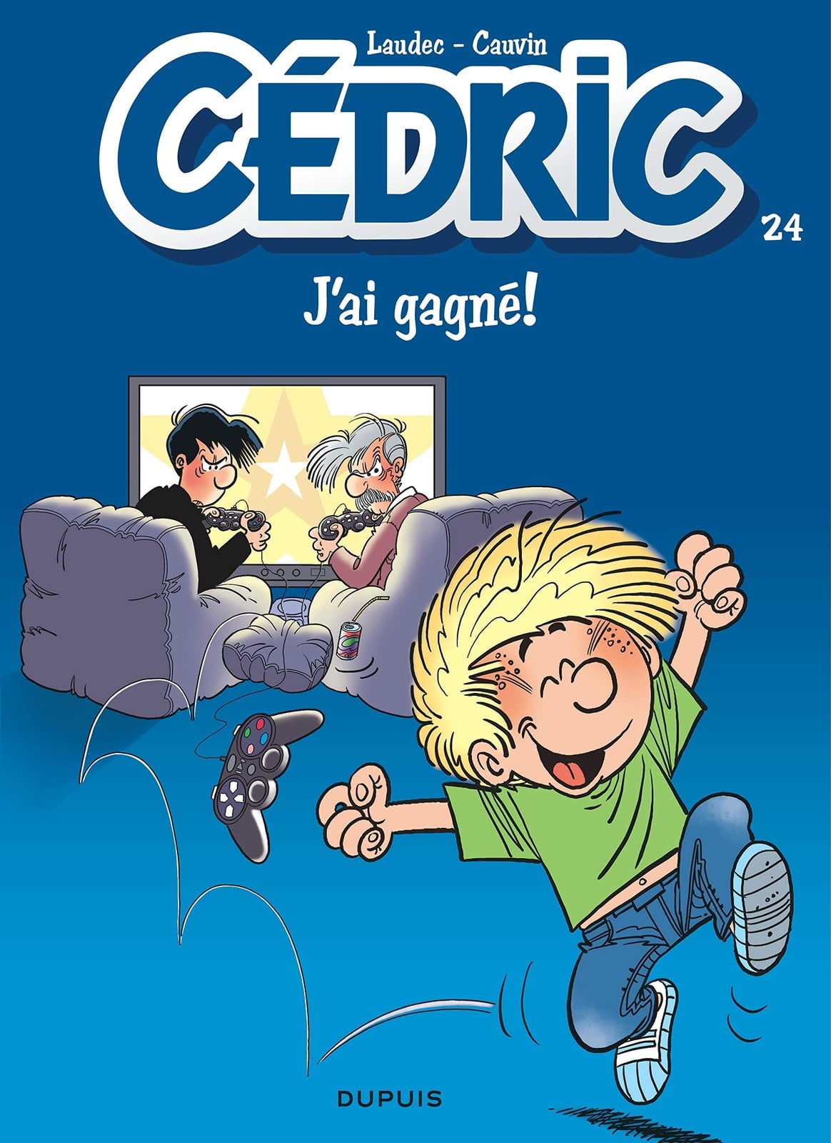 Cédric - Tome 24 - J'ai gagné ! - Cover