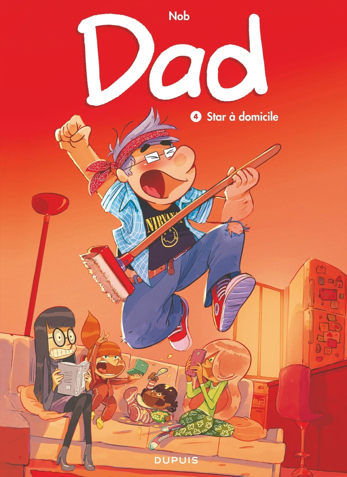 Dad - Tome 4 - Star à domicile - Cover