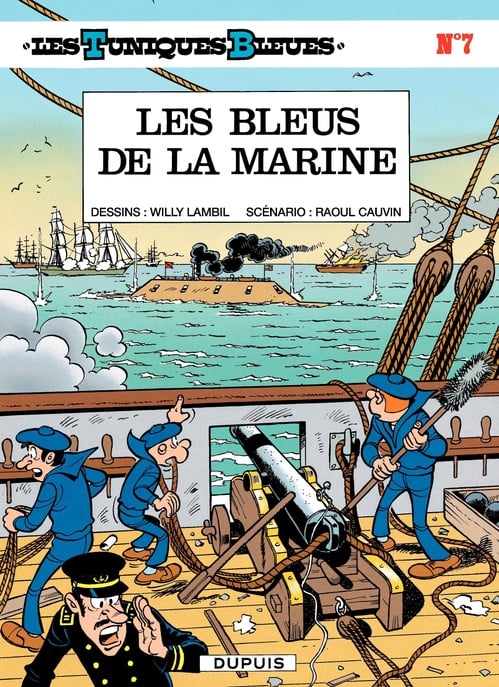 Les Tuniques Bleues - Tome 7 - Les bleus de la marine - Cover