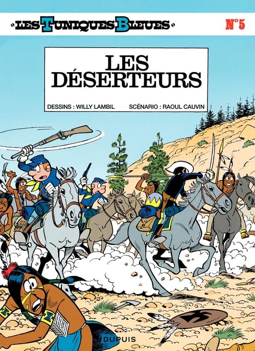 Les Tuniques Bleues - Tome 5 - Les déserteurs - Cover