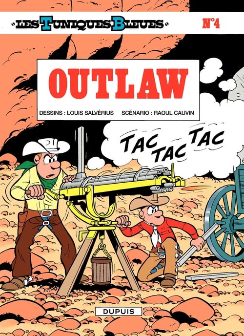 Les Tuniques Bleues - Tome 4 - Outlaw - Cover