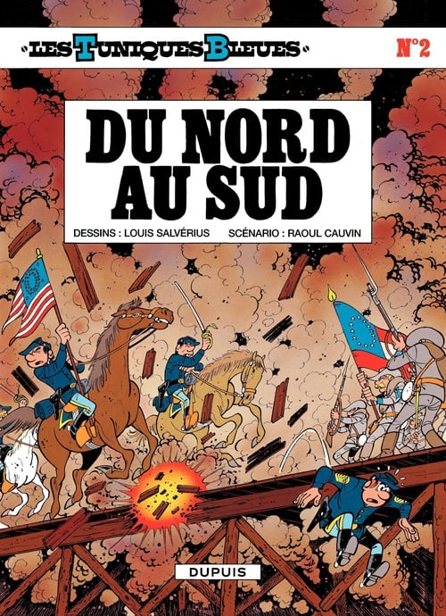 Les Tuniques Bleues - Tome 2 - Du nord au sud - Cover