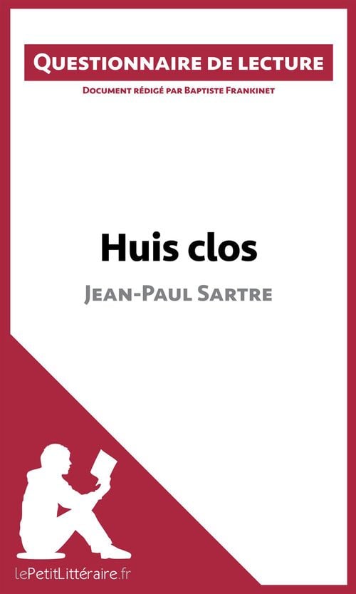 Huis clos de Jean-Paul Sartre - Cover